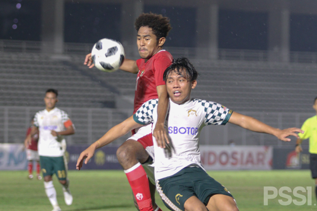 Aksi Timnas Indonesia Persiapan SEA Games 2021 menghadapi PS Tira-Persikabo