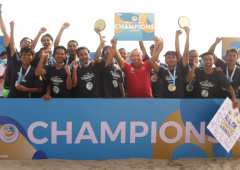 Bali B Juara Piala Bola Pantai Indonesia 2021/2022