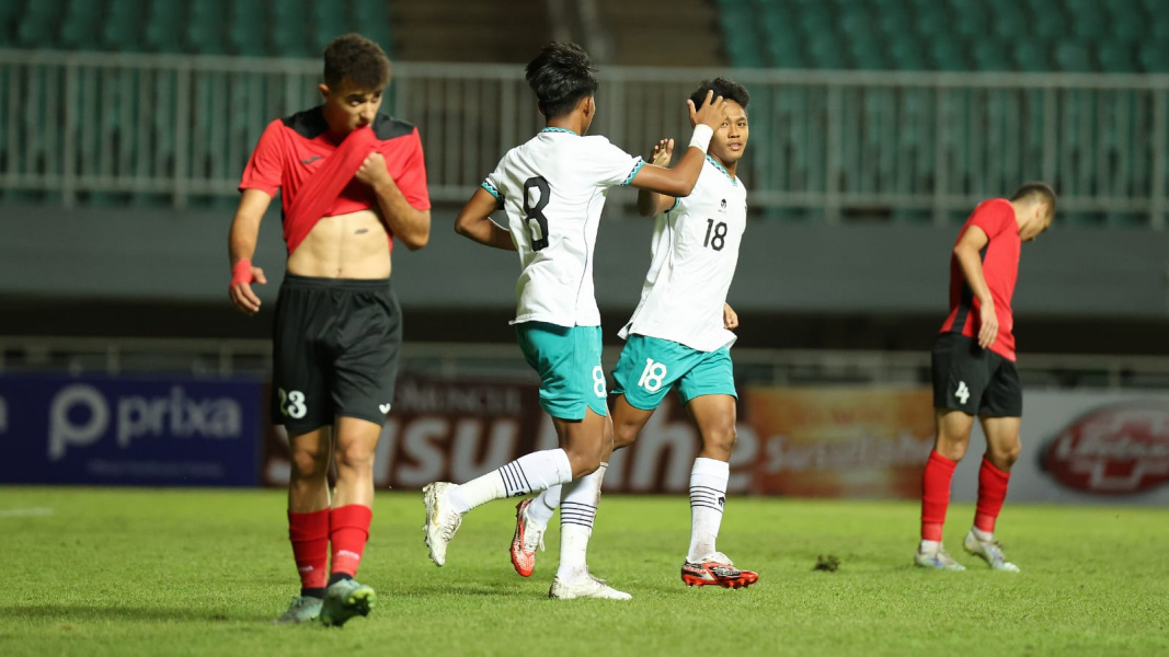 Indonesia Selangkah Lagi Lolos ke Piala AFC U-17 2023